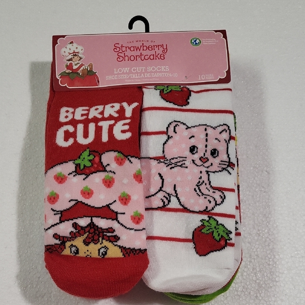 Low Cut Socks - Red and White